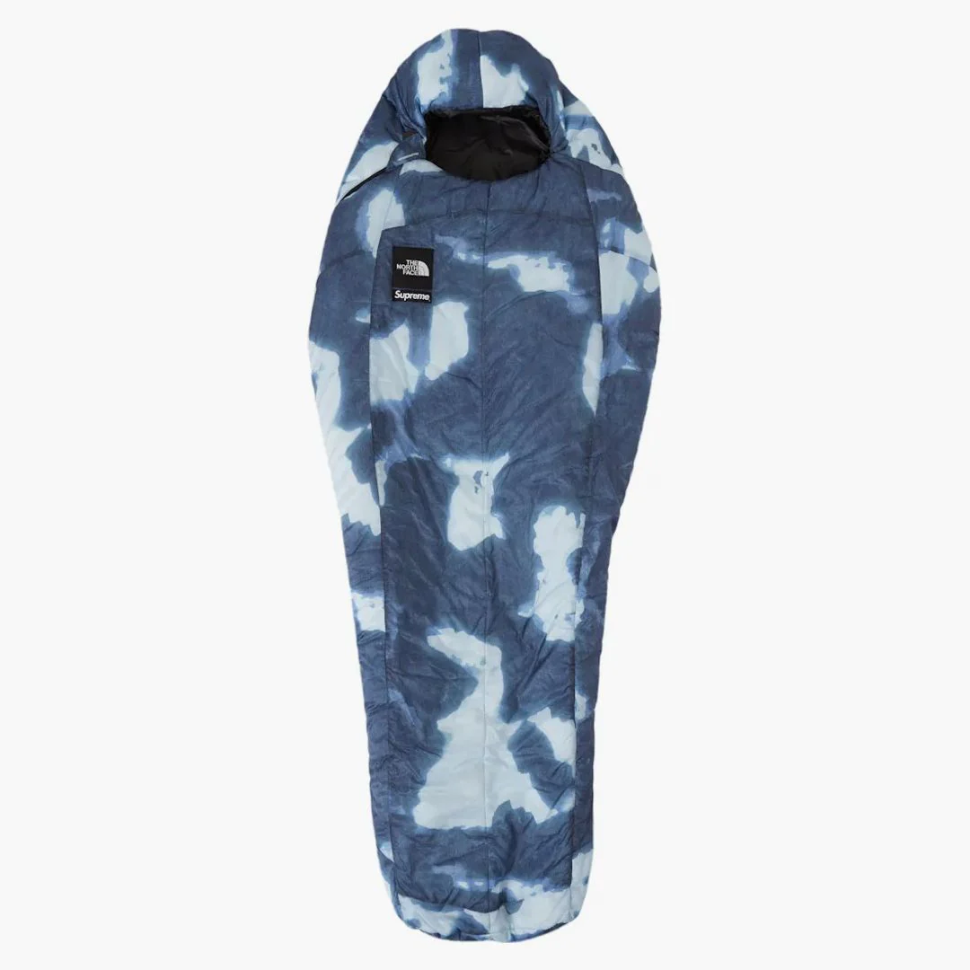 Supreme The North Face Bleached Denim Print Sleeping Bag Indigo - Image 2