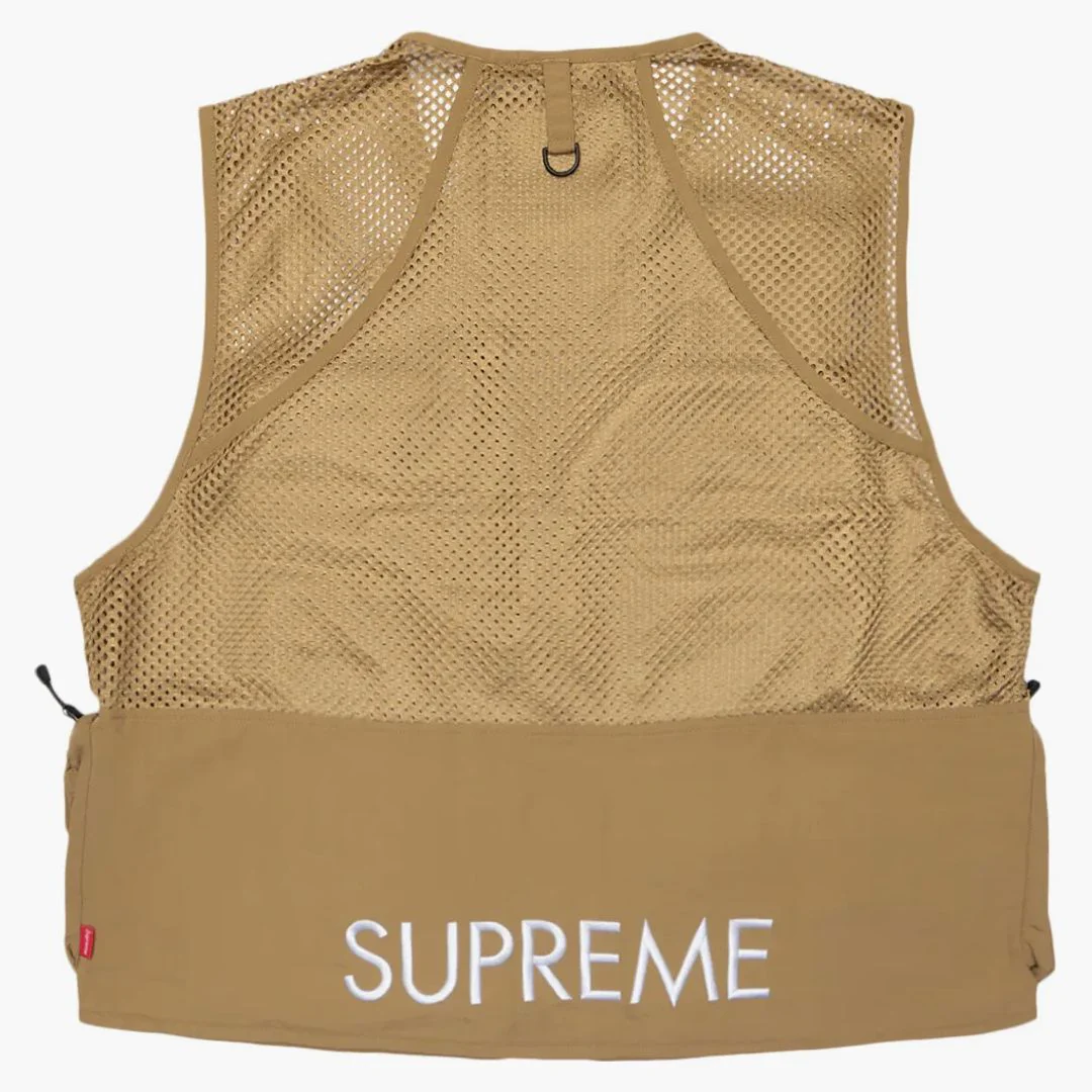 Supreme The North Face Cargo Vest Gold - Image 2
