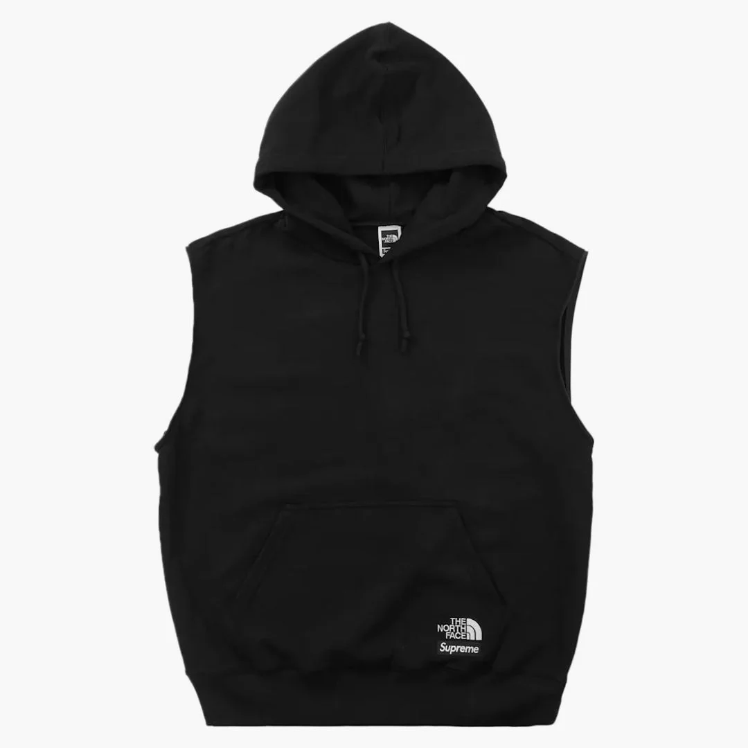 Supreme The North Face Convertible Hooded Sweatshirt Black
