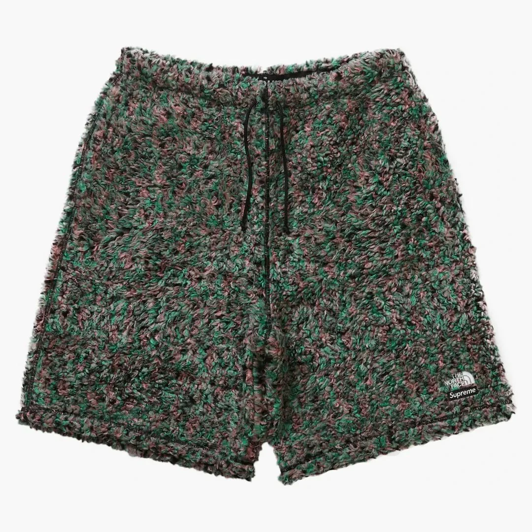 Supreme The North Face High Pile Fleece Short Multicolor