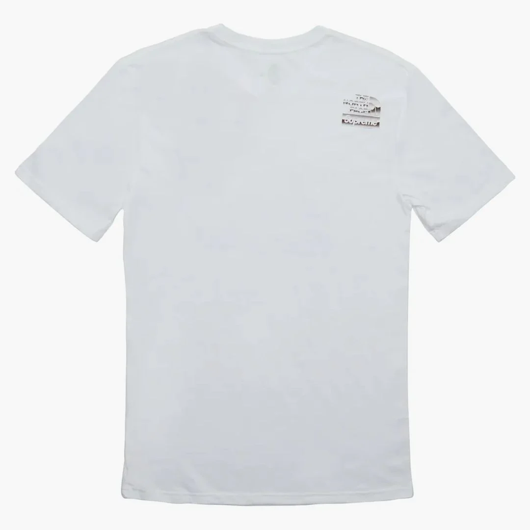 Supreme The North Face Metallic Logo T-shirt White - Image 2