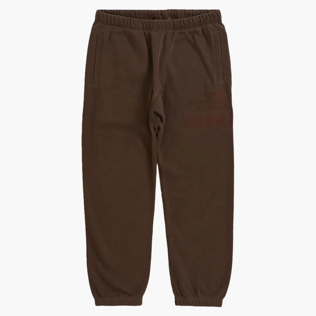Supreme The North Face Pigment Printed Sweatpant (fw22) Brown