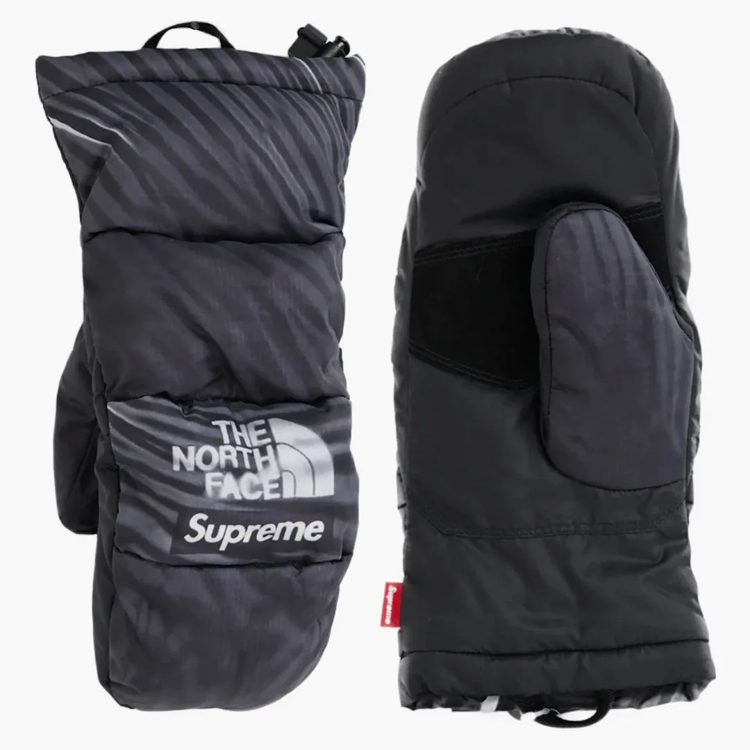Supreme The North Face Printed Montana Trompe L'oeil Mitt Black - Image 3