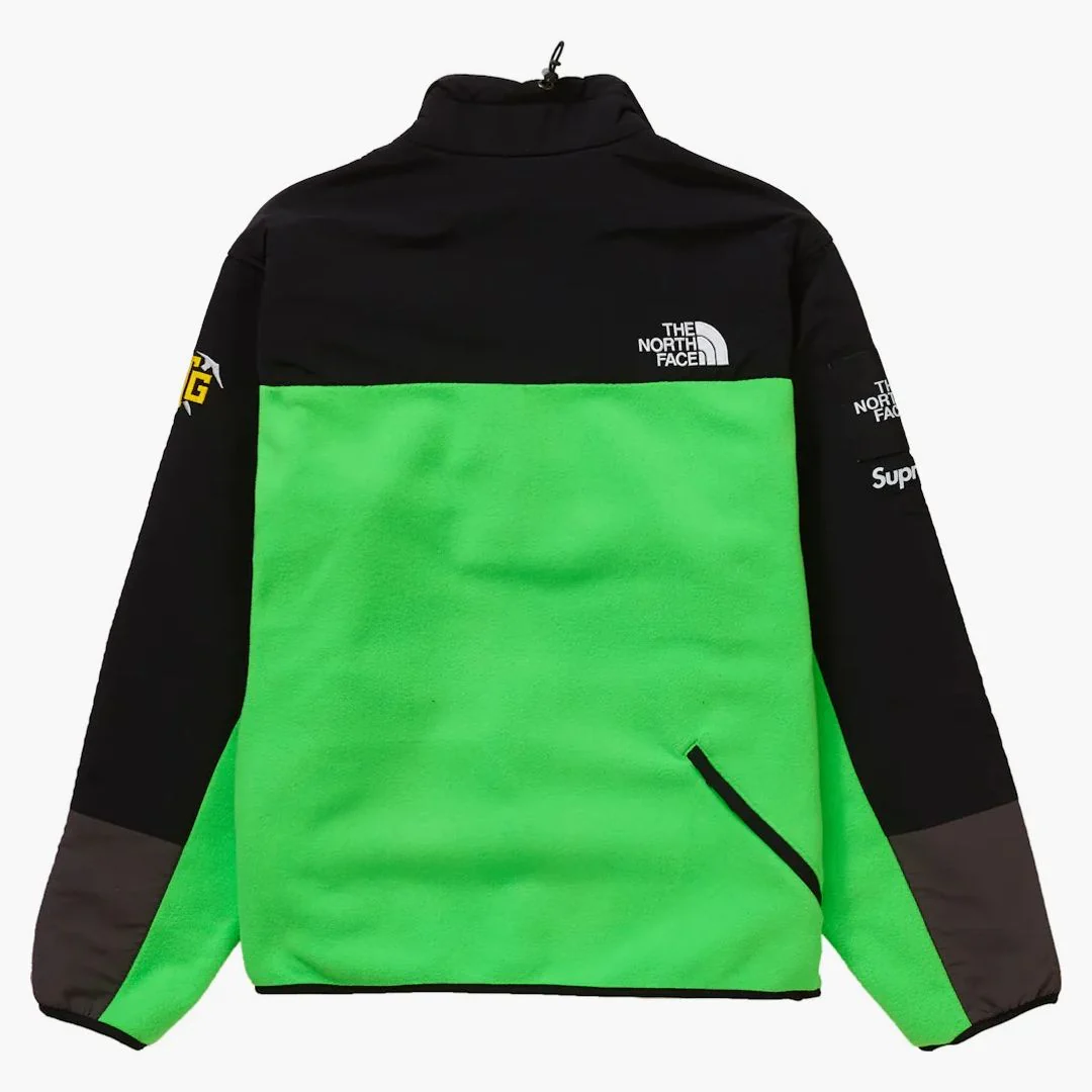 Supreme The North Face Rtg Fleece Jacket Bright Green - Image 2