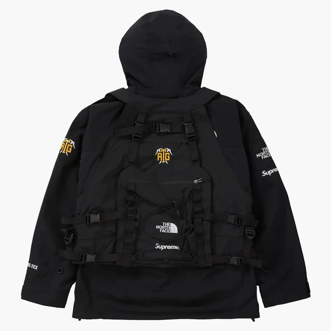 Supreme The North Face Rtg Jacket + Vest Black - Image 2