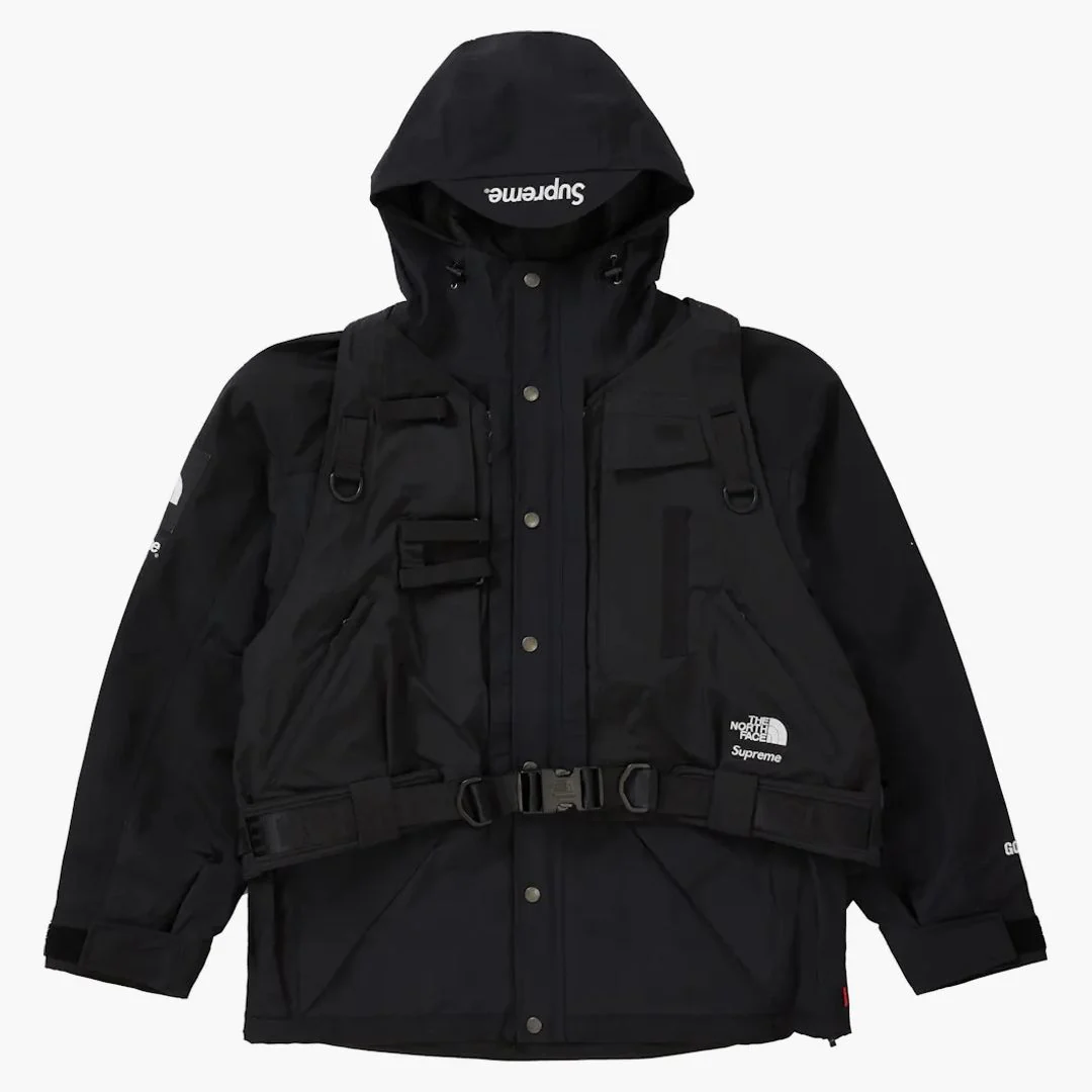 Supreme The North Face Rtg Jacket + Vest Black - Image 3