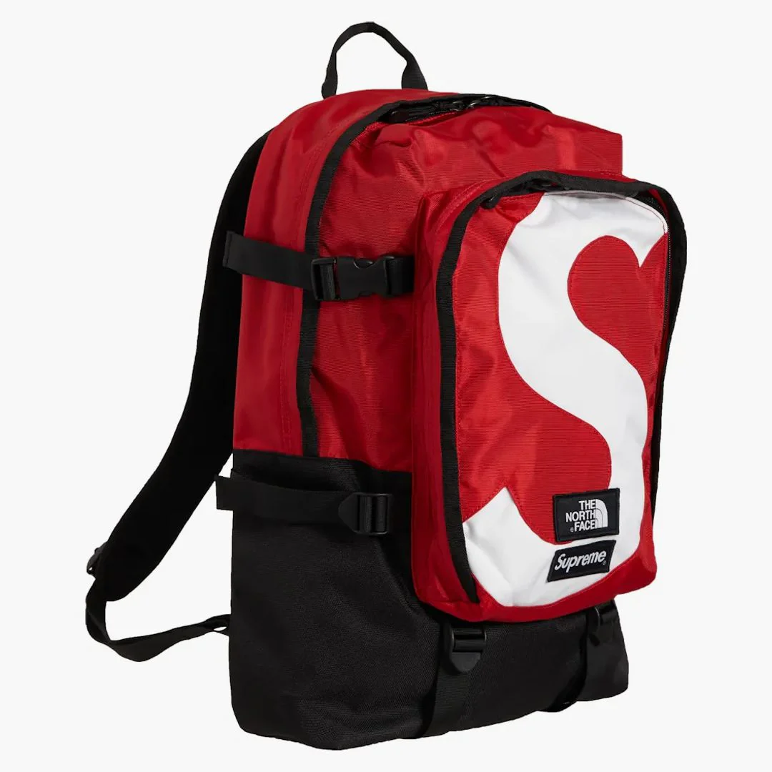 Supreme The North Face S Logo Expedition Backpack Red - Image 3