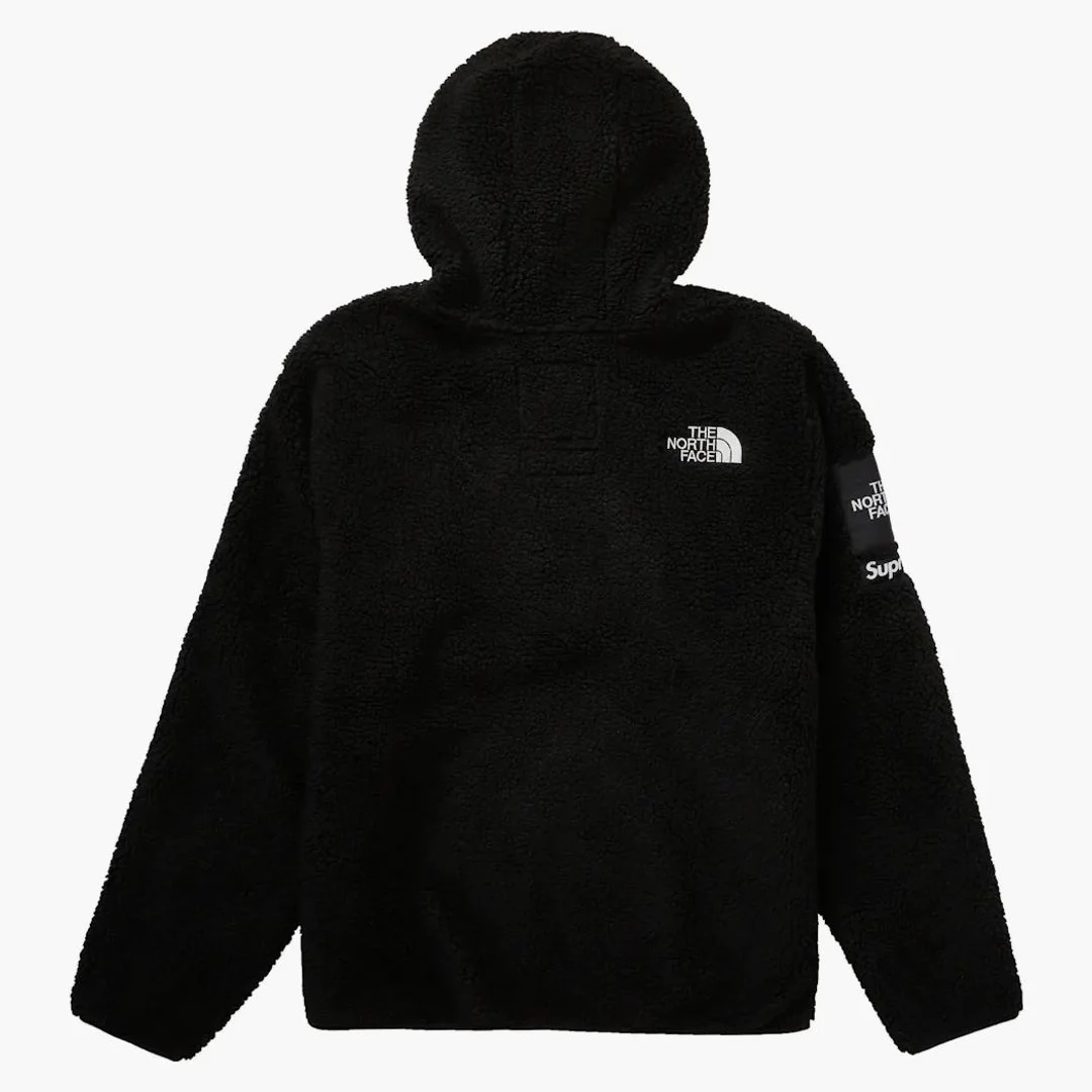 Supreme The North Face S Logo Fleece Jacket Black - Image 3