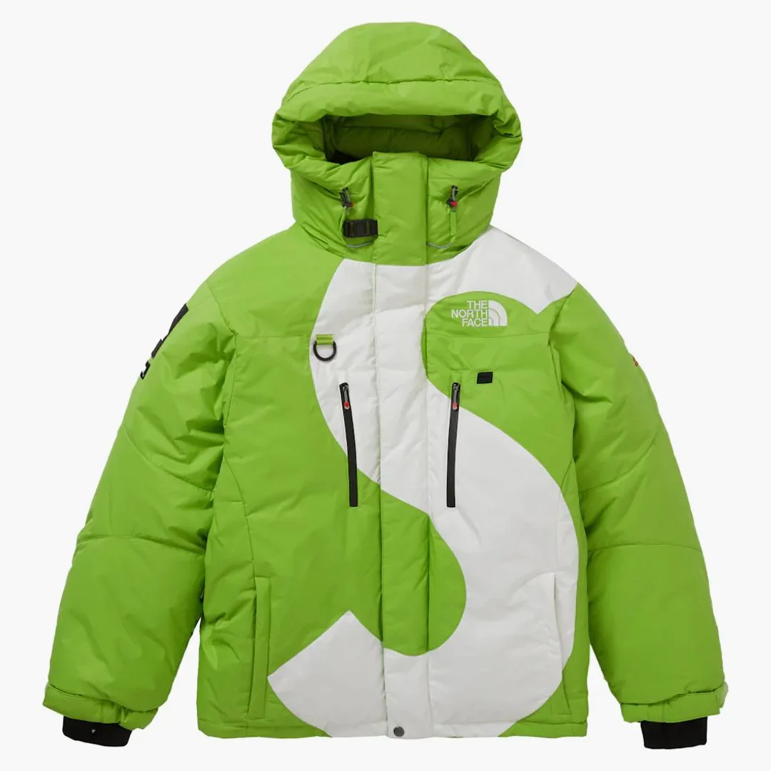 Supreme The North Face S Logo Summit Series Himalayan Parka Lime - Image 3