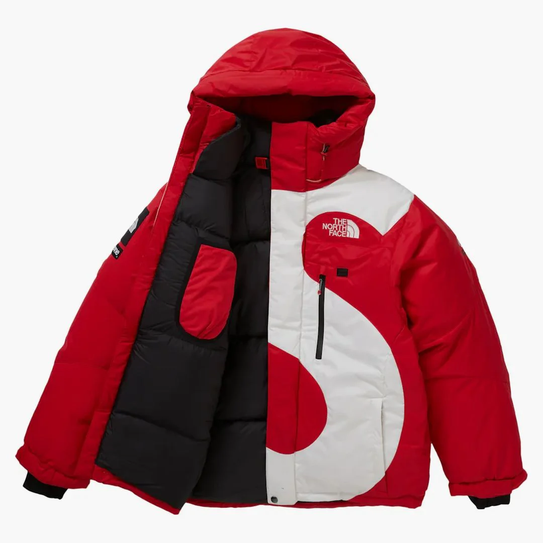 Supreme The North Face S Logo Summit Series Himalayan Parka Red - Image 3