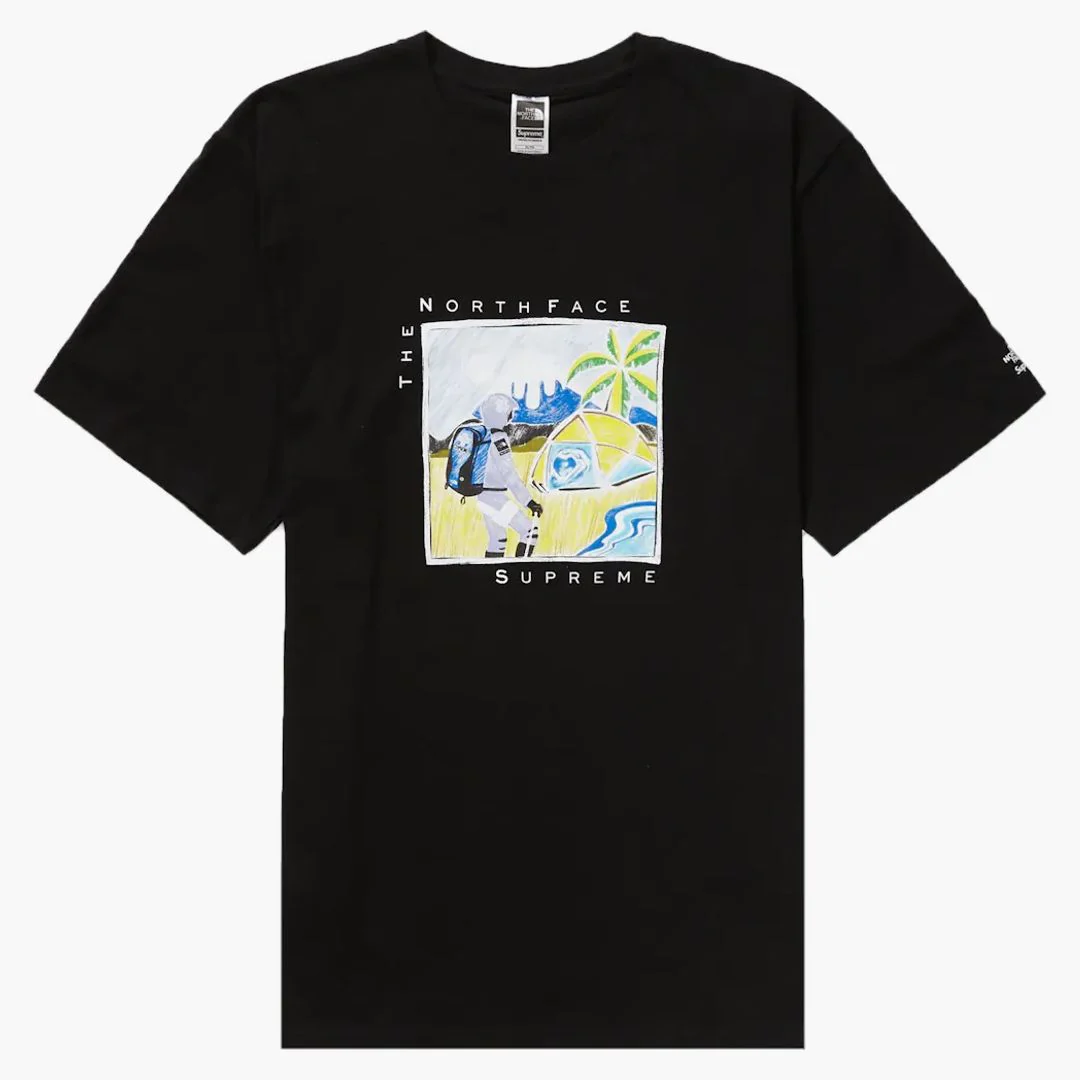 Supreme The North Face Sketch S/s Top Black