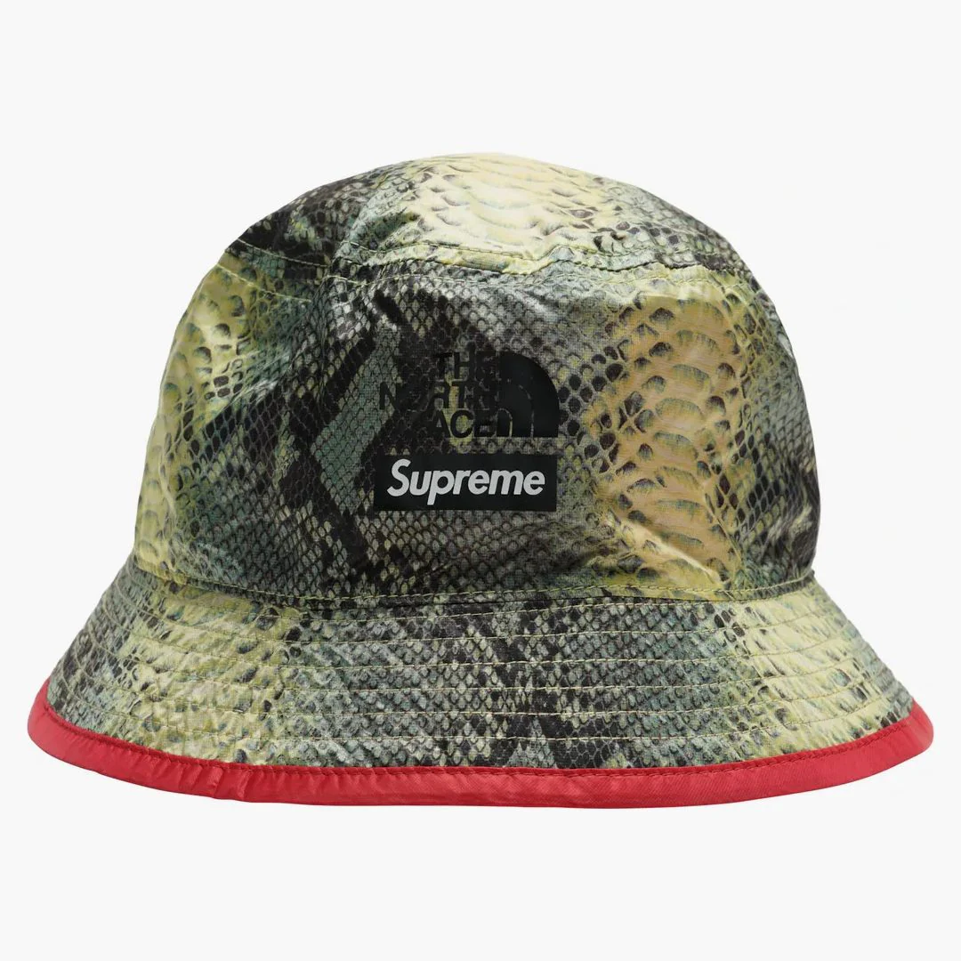 Supreme The North Face Snakeskin Packable Reversible Crusher Green - Image 2