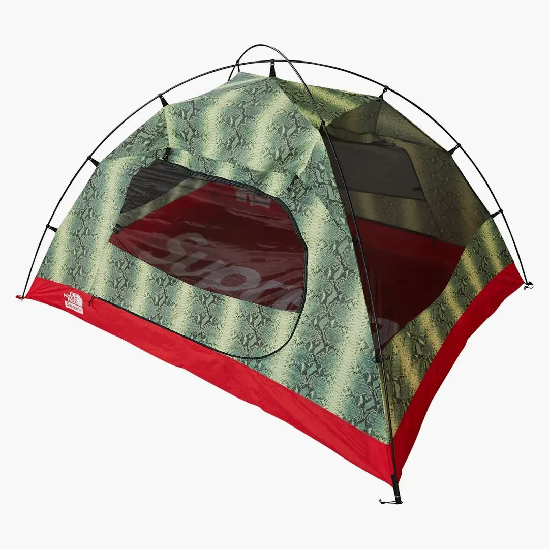 Supreme The North Face Snakeskin Taped Seam Stormbreak 3 Tent Green - Image 3