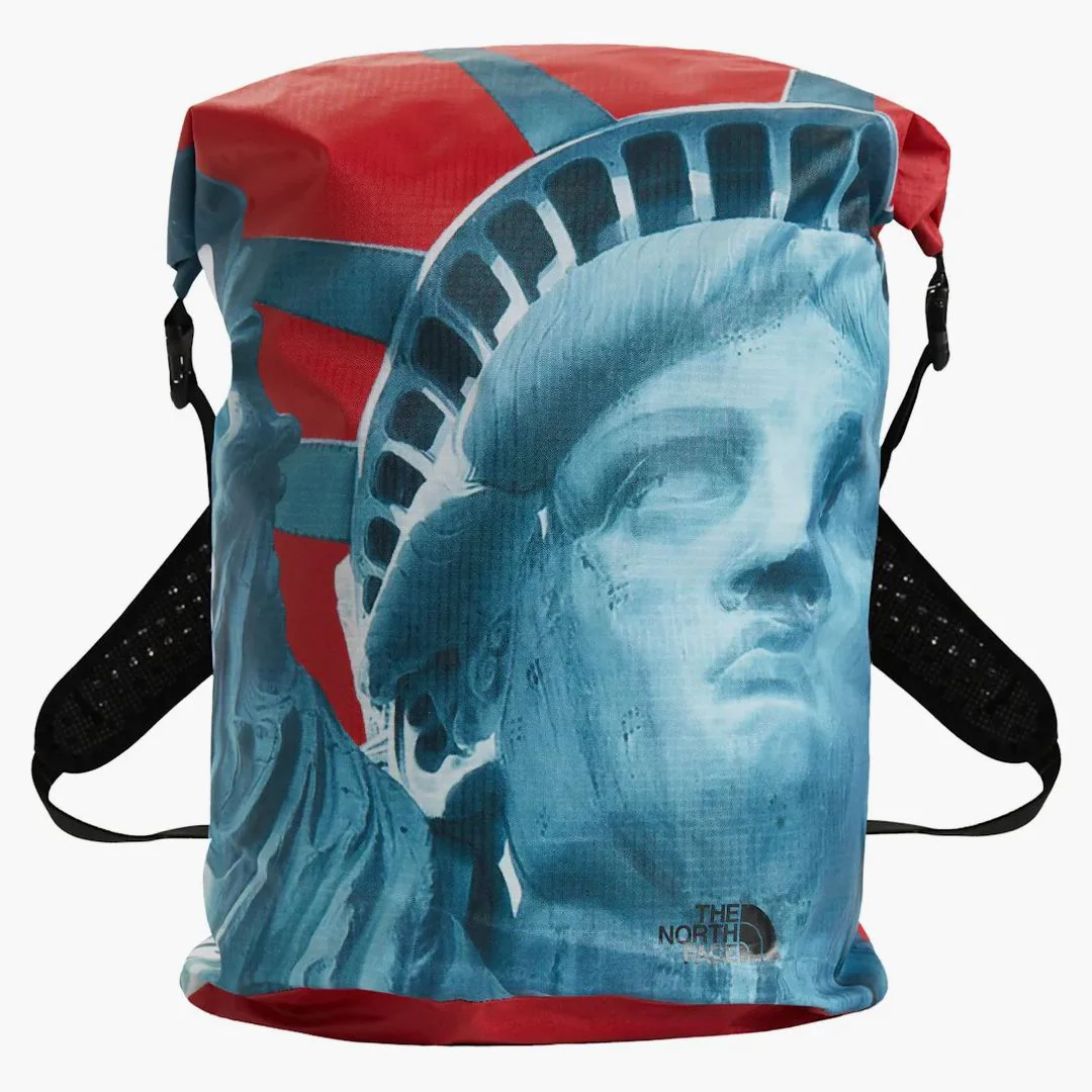 Supreme The North Face Statue Of Liberty Waterproof Backpack Red - Image 3