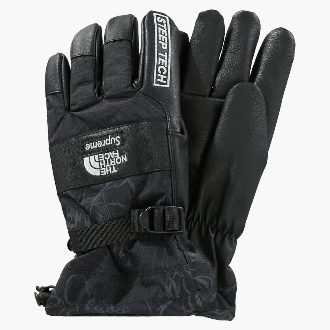 Supreme The North Face Steep Tech Gloves Black Dragon - Image 2