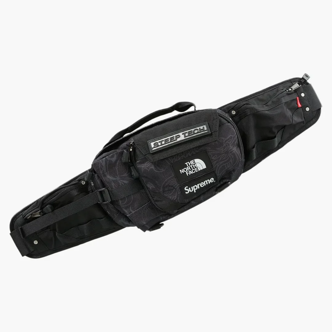 Supreme The North Face Steep Tech Waist Bag Black Dragon