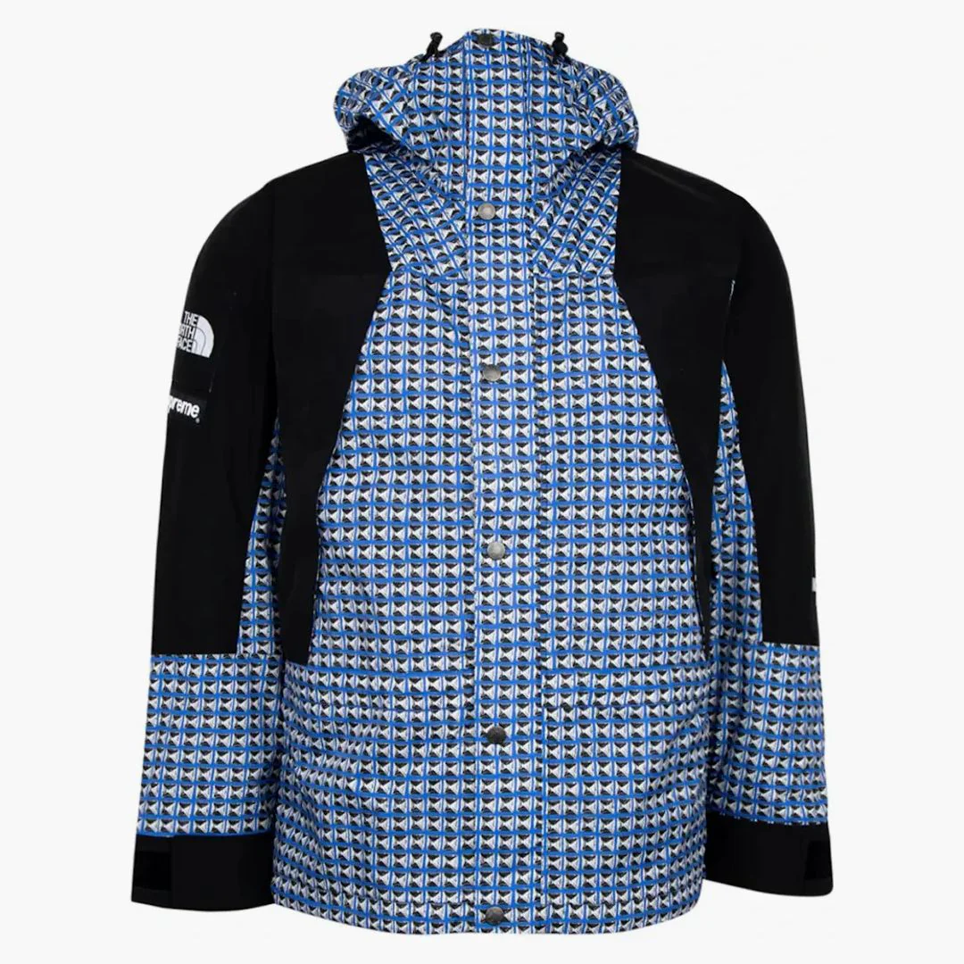 Supreme The North Face Studded Mountain Light Jacket Royal