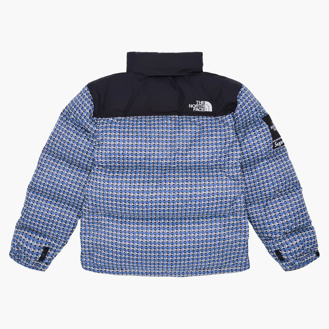 Supreme The North Face Studded Nuptse Jacket Royal - Image 2