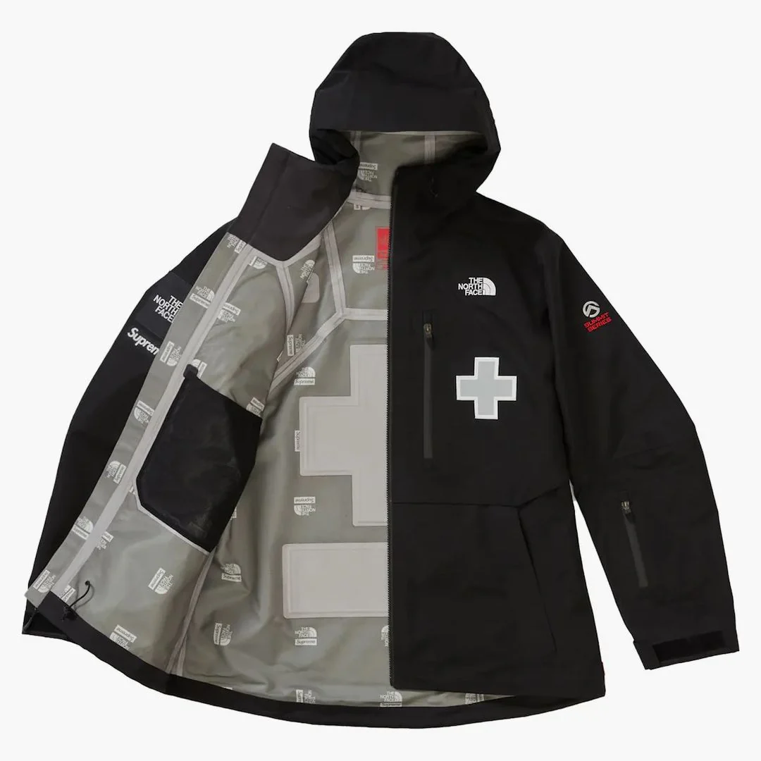 Supreme The North Face Summit Series Rescue Mountain Pro Jacket Black - Image 2