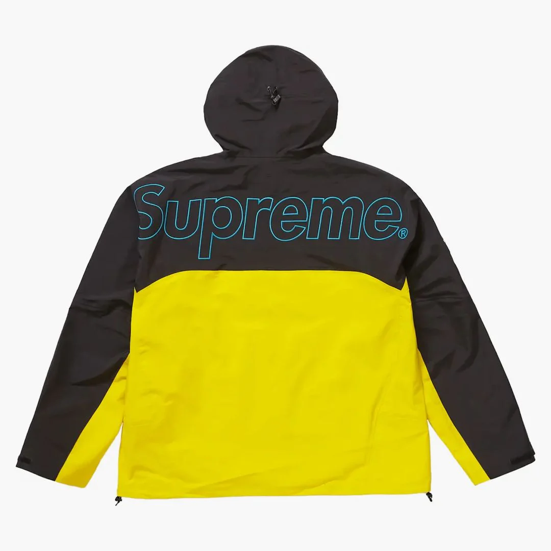 Supreme The North Face Taped Seam Shell Jacket Yellow - Image 3