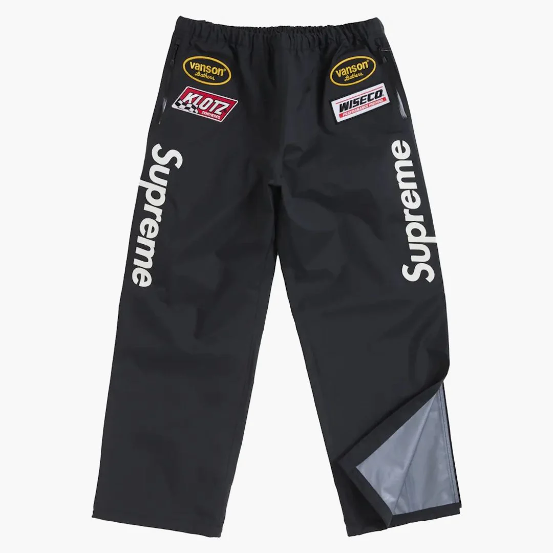 Supreme Vanson Leathers Gore-tex Pant Black - Image 3