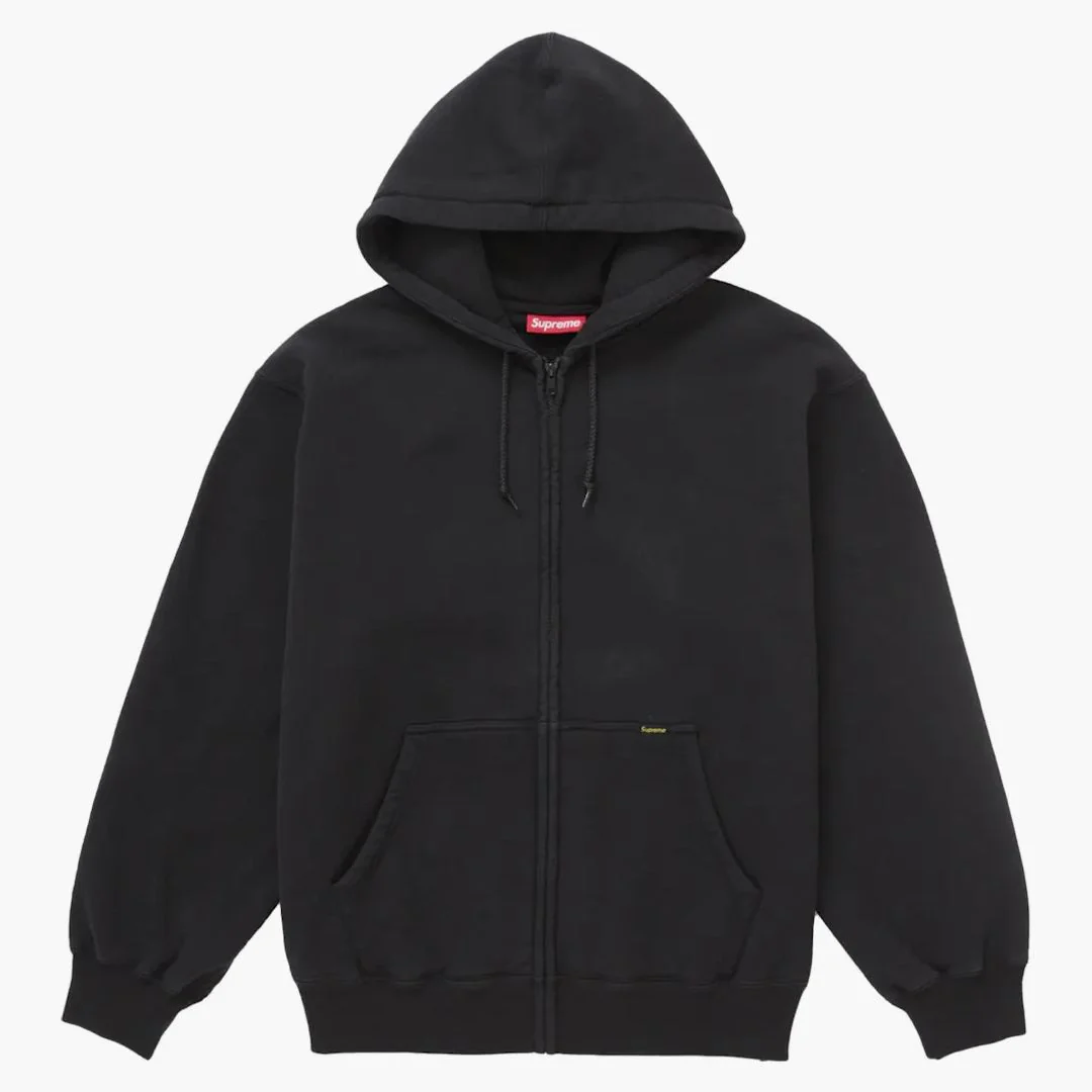 Supreme Work Zip Up Hooded Sweatshirt (ss25) Black