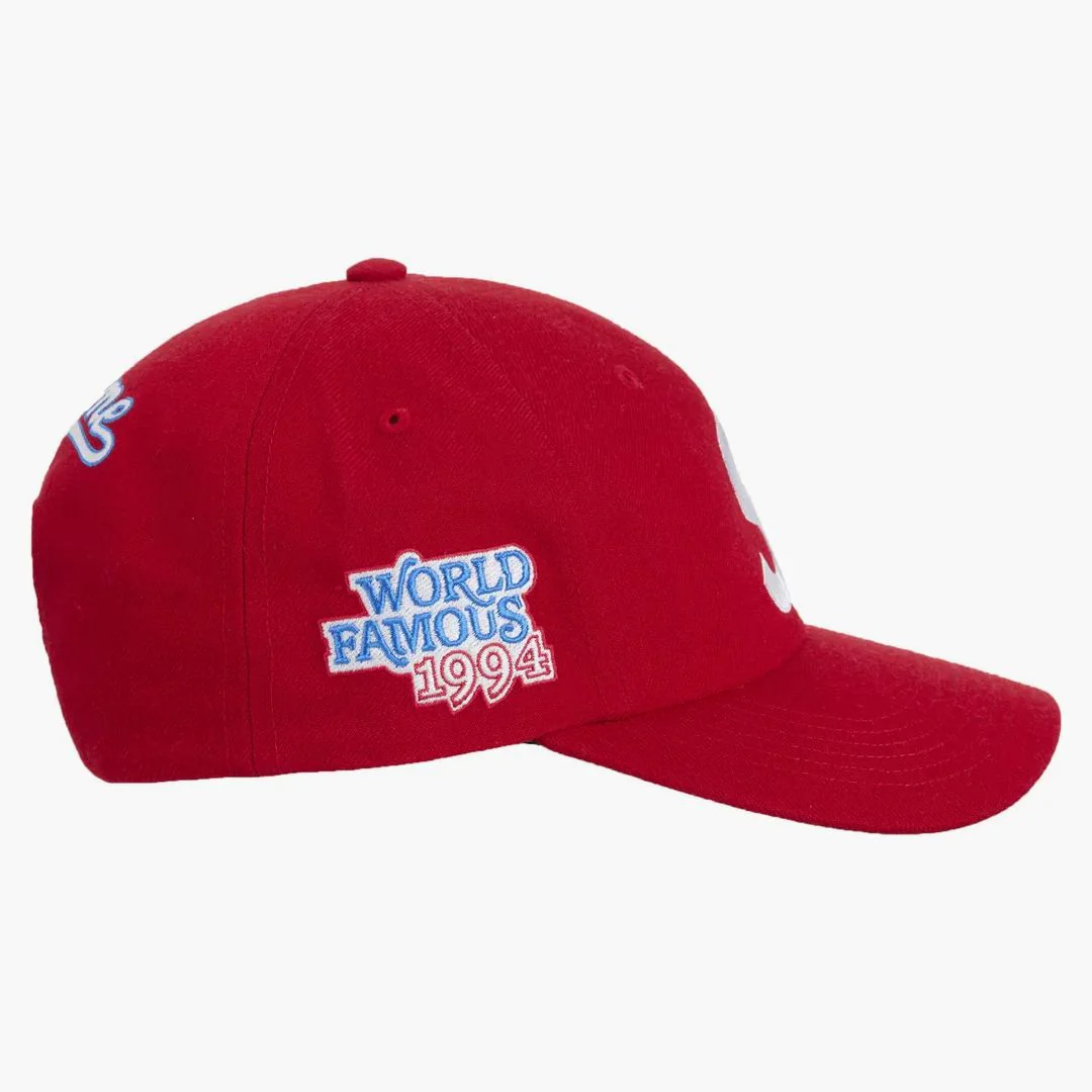 Supreme World Famous S Logo 6-panel Red - Image 2