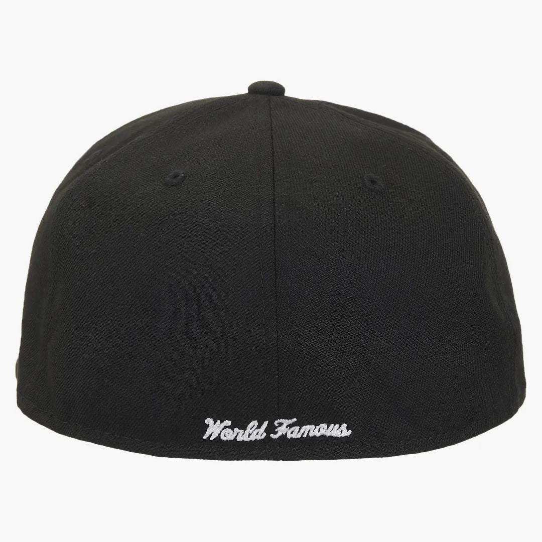Supreme X New Era Breast Cancer Awareness Box Logo Fitted Hat Black - Image 3