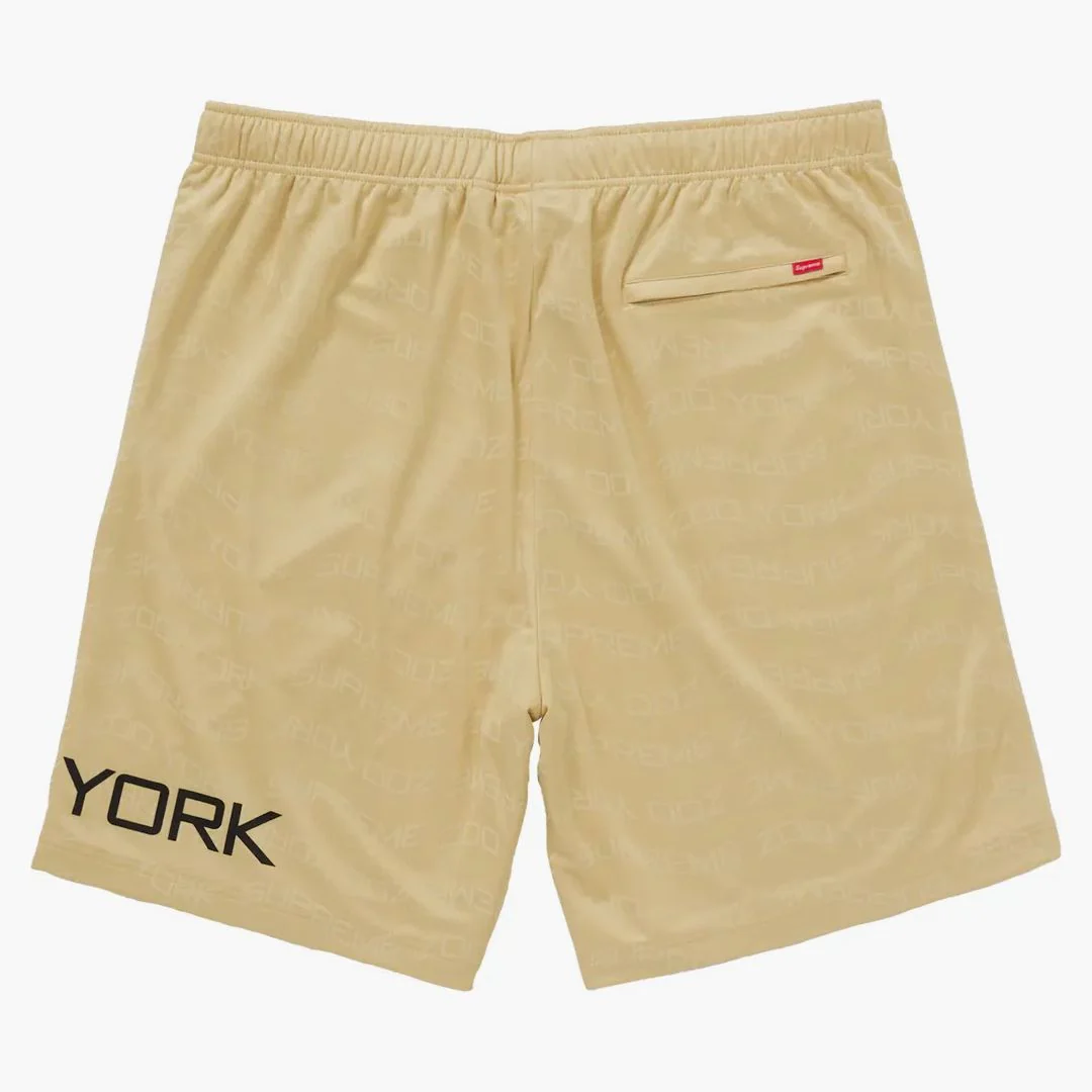 Supreme Zoo York Soccer Short Light Yellow - Image 2