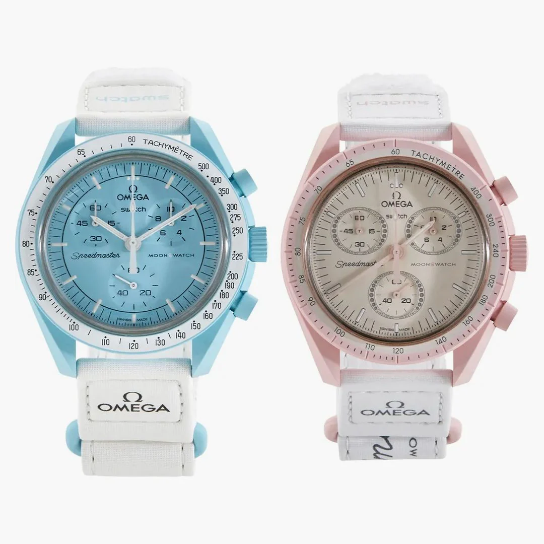 Swatch X Omega Bioceramic Moon Top 2 Set Uranus & Venus