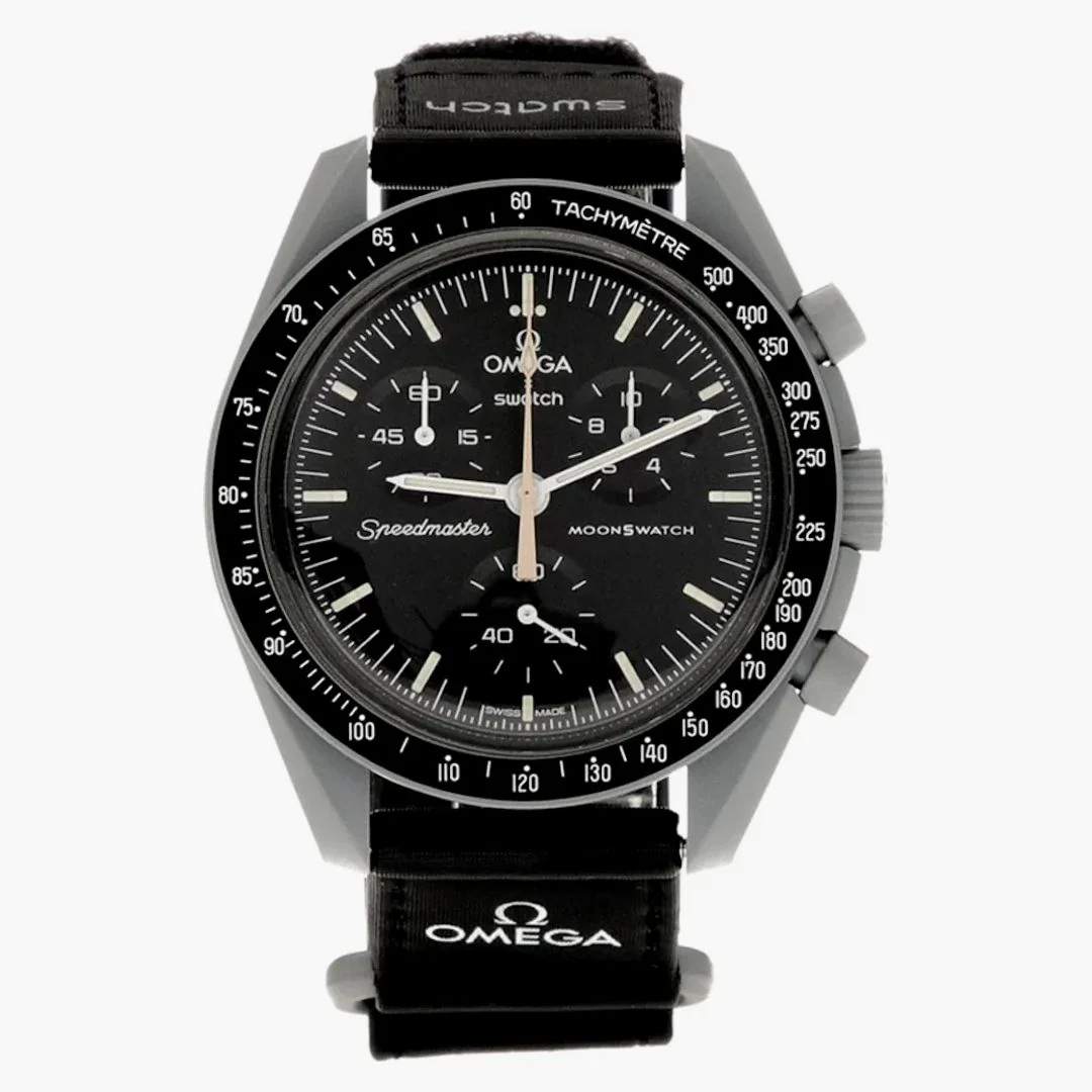 Swatch X Omega Bioceramic Moonswatch Mission To Moonshine Gold So33m102-104