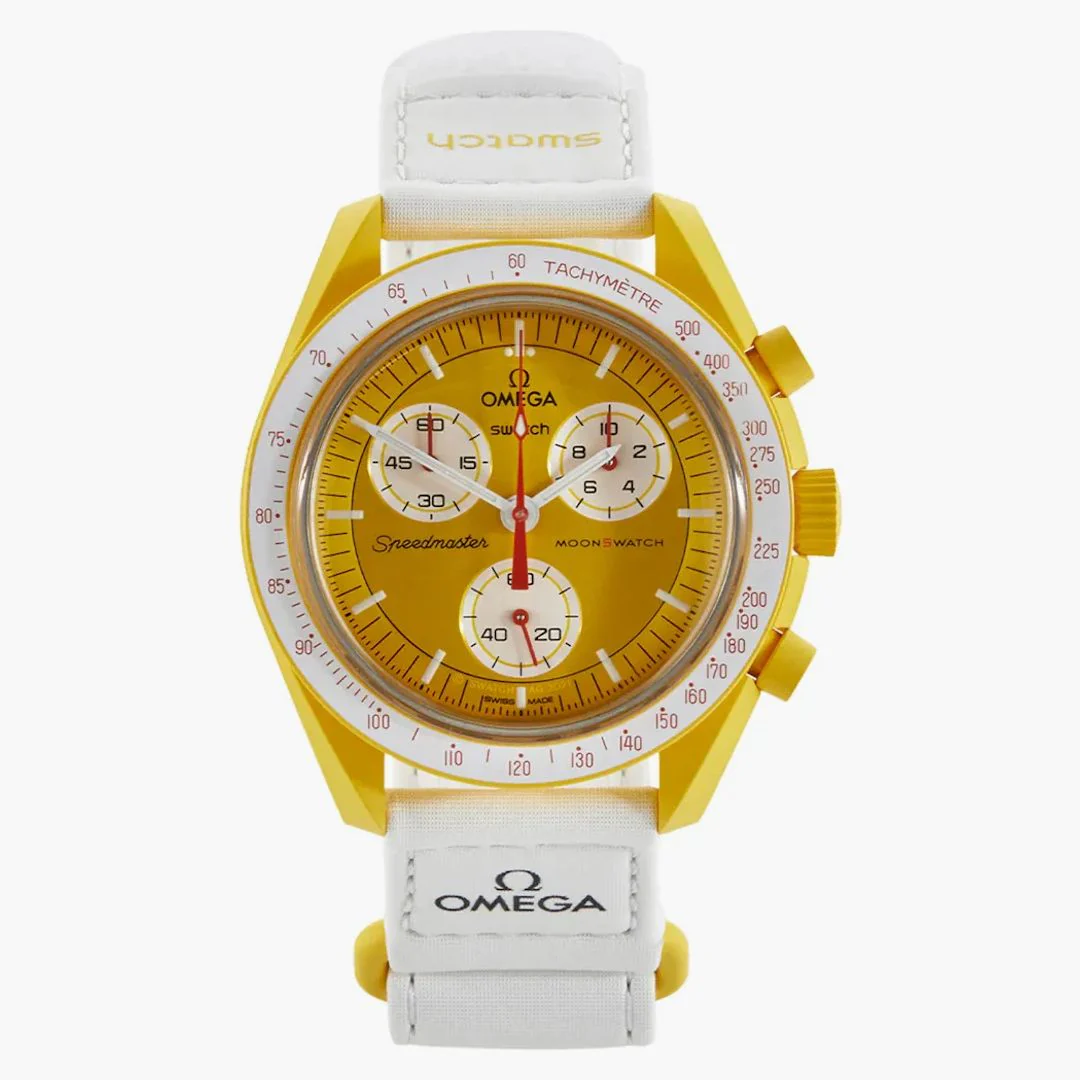 Swatch X Omega Bioceramic Moonswatch Mission To The Sun So33j100
