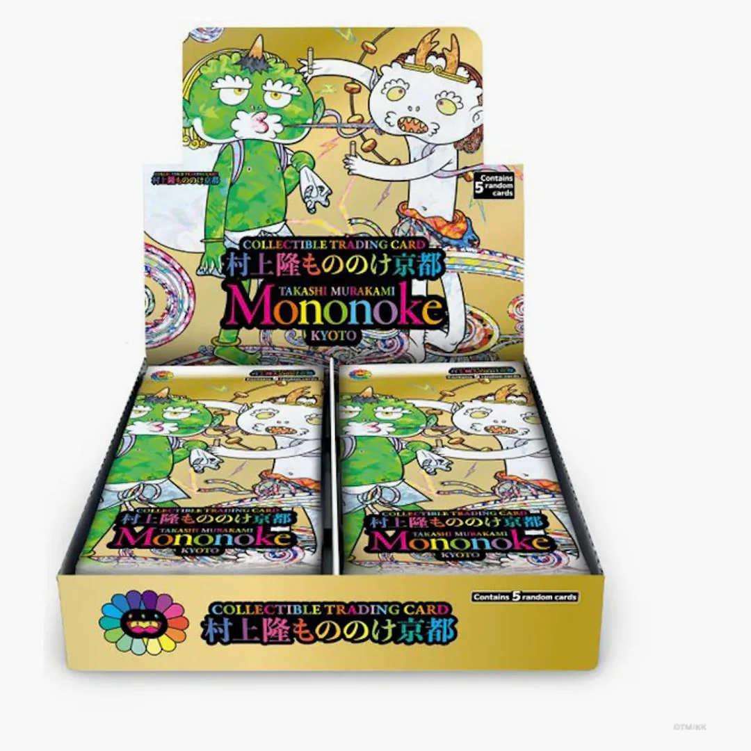 Takashi Murakami Mononoke Kyoto Trading Card Box (english)