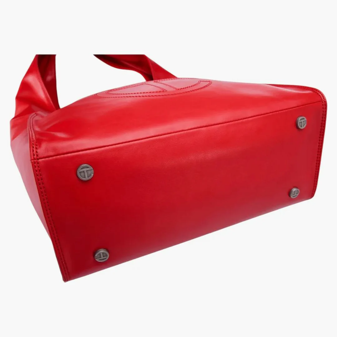 Telfar Tie Bag Red - Image 4