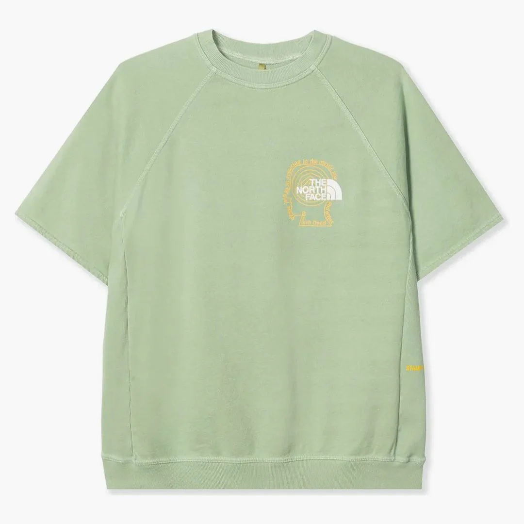 The North Face X Brain Dead Ss Climber Crewneck Sweater Green