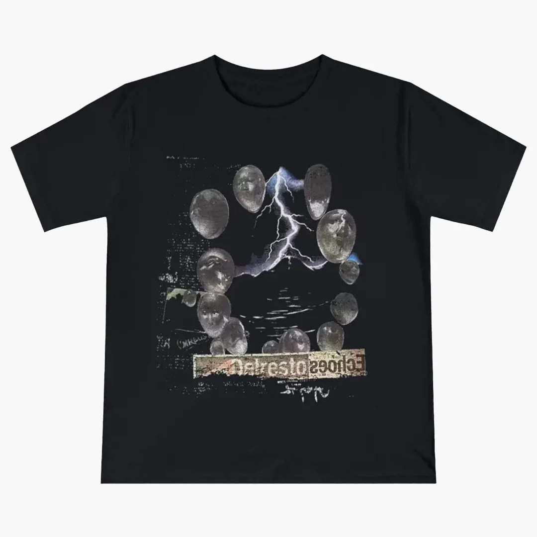 Travis Scott Utopia Circus Maximus Delresto T-Shirt Black