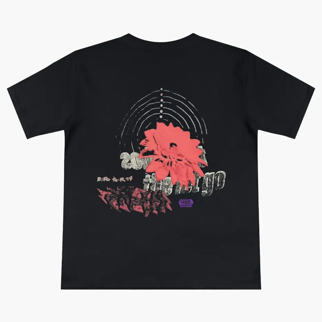 Travis Scott Utopia Circus Maximus Delresto T-Shirt Black - Image 2