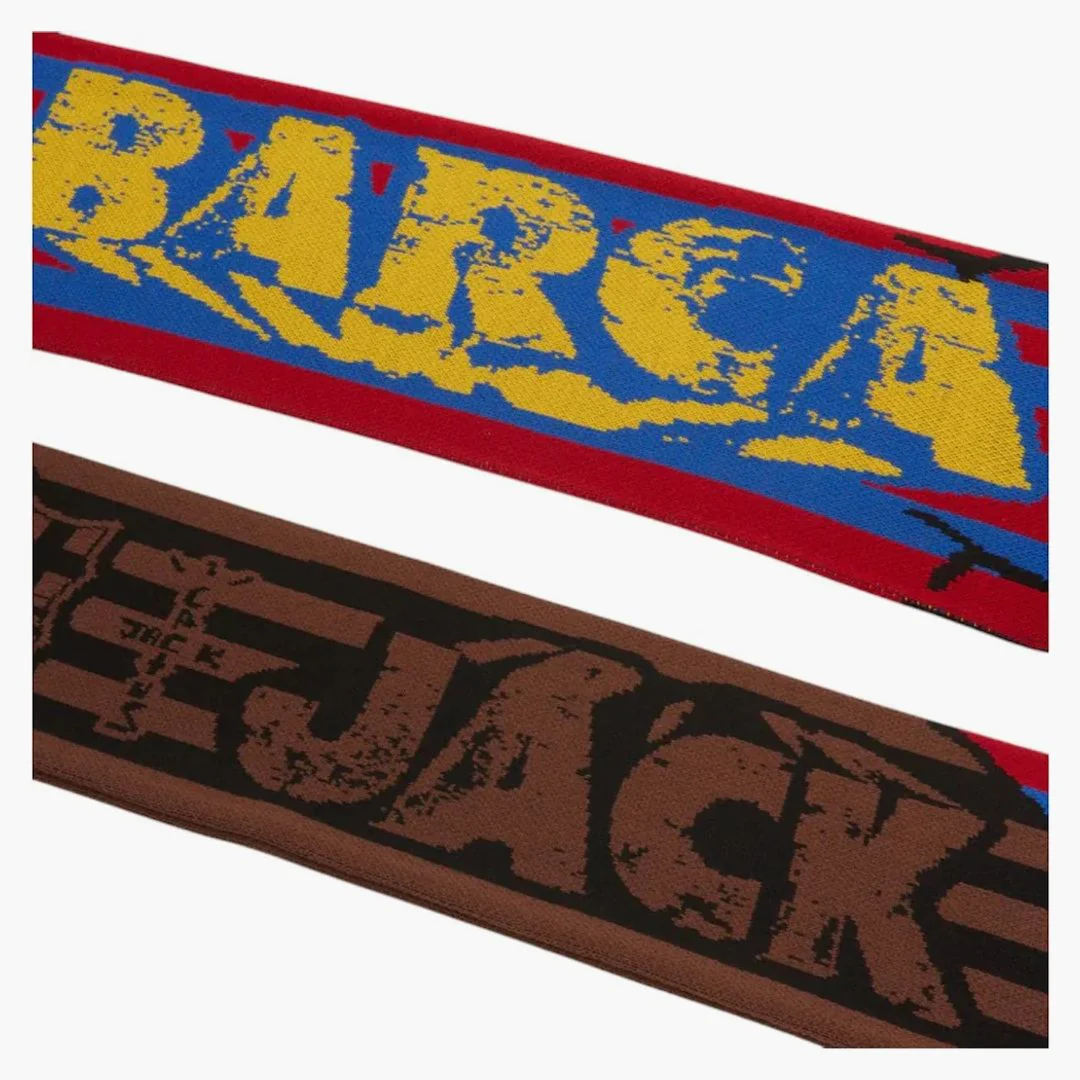 Travis Scott X Fc Barcelona Jack Football Club Scarf Multicolor - Image 2