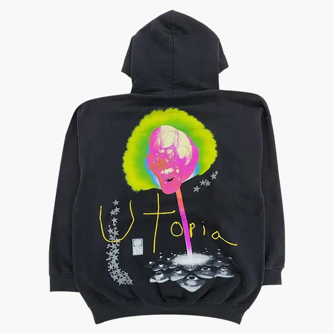 Travis Scott x Lollipop Hoodie Black - Image 2