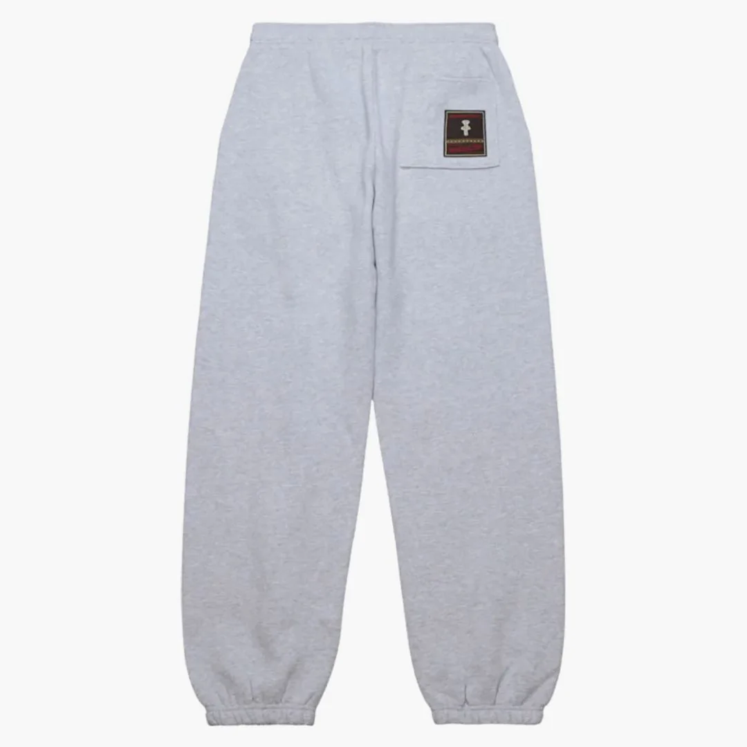 Travis Scott X Mitchell & Ness Alabama Crimson Tide Classic Sweatpants Gray - Image 2