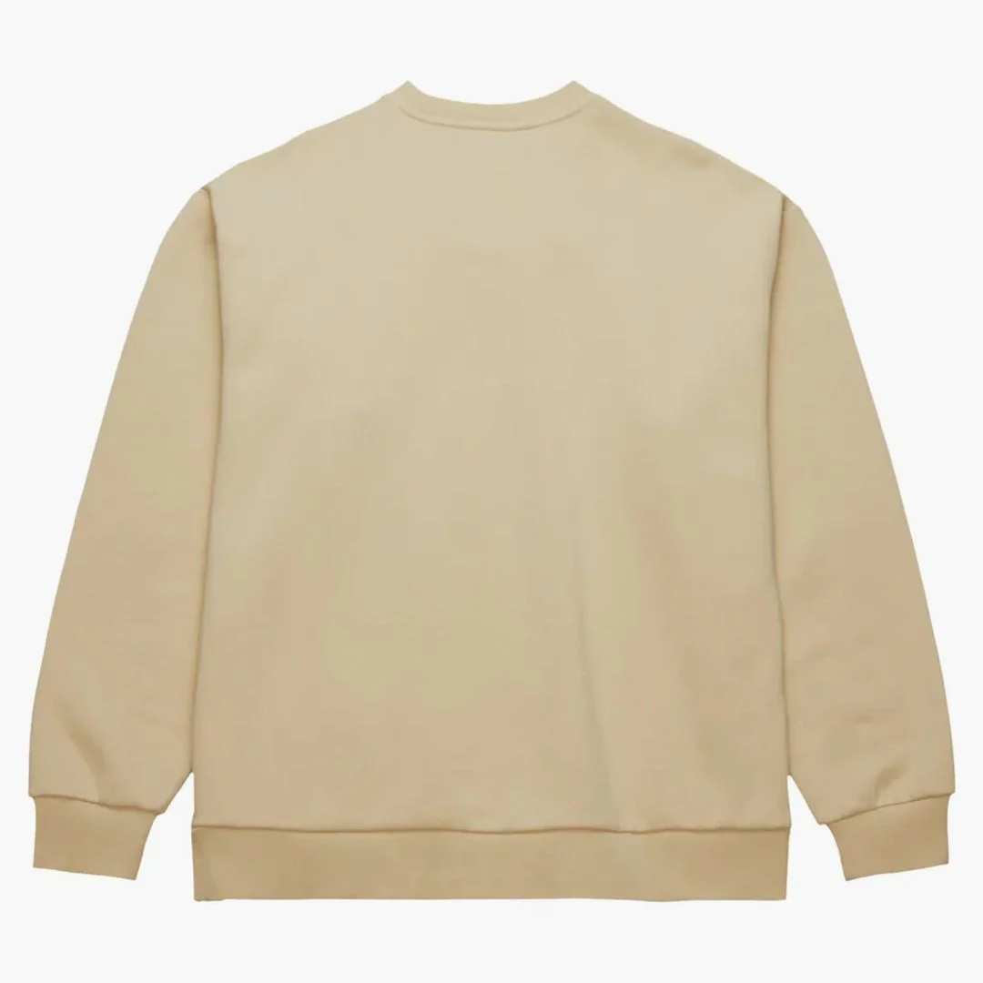 Travis Scott X Mitchell & Ness Northeastern Huskies Pullover Sweatshirt Tan - Image 2