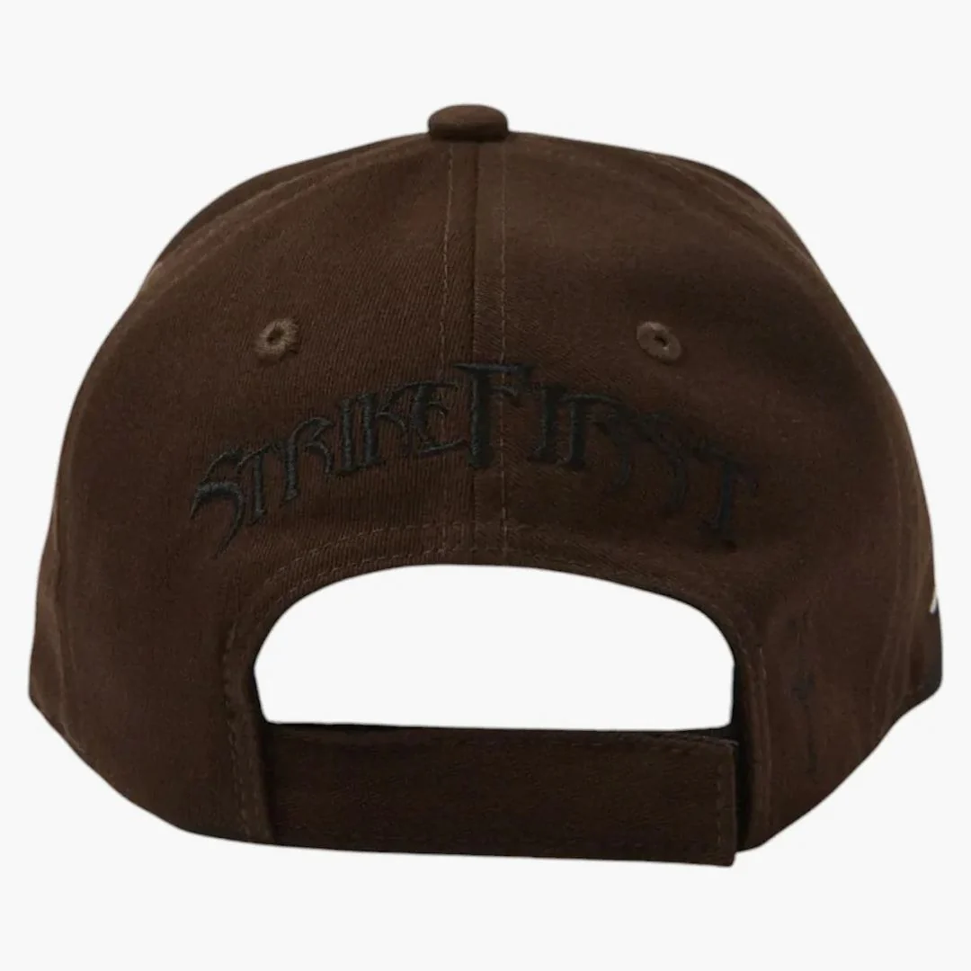 Travis Scott X Wwe Strike First Randy Orton Hat Brown - Image 2