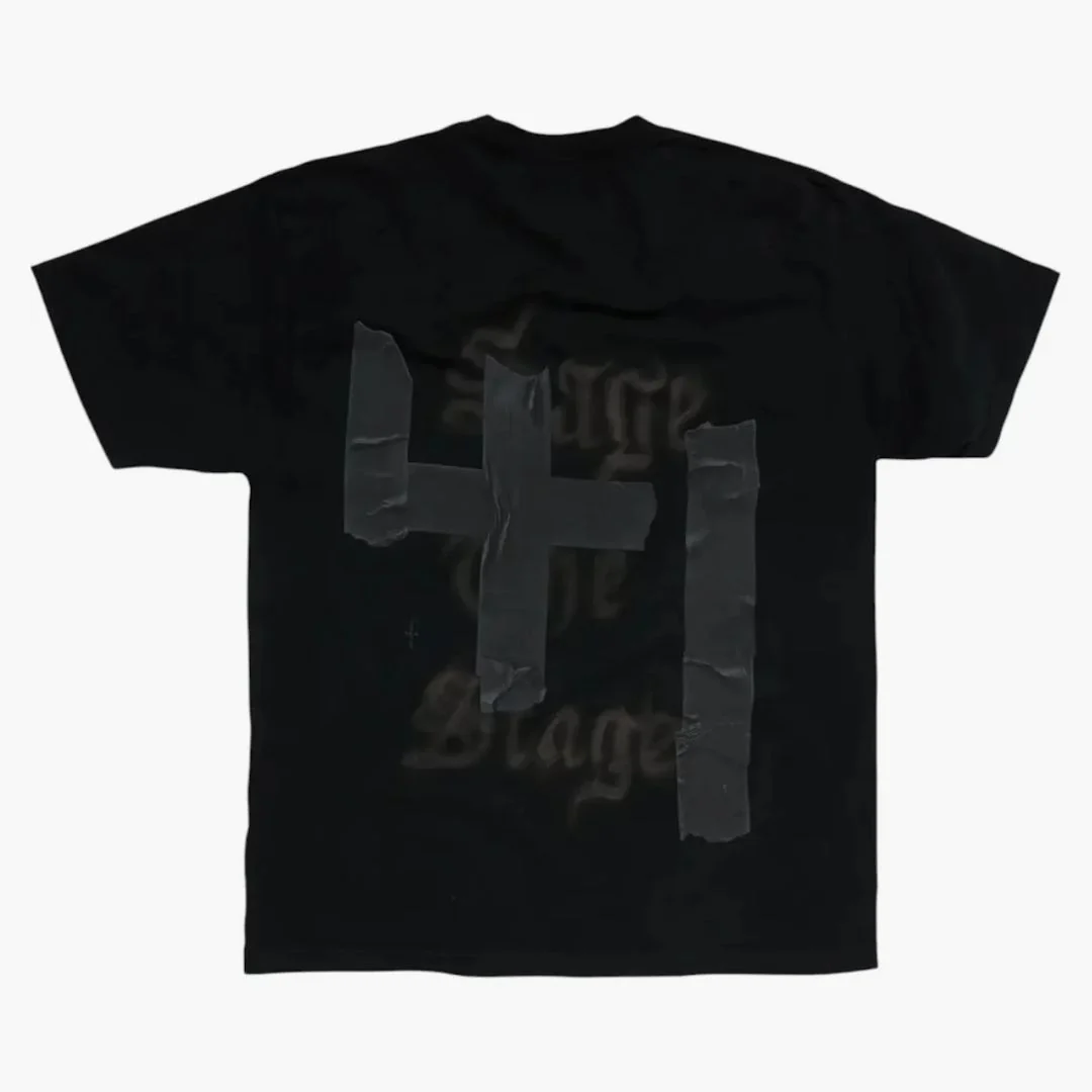 Travis Scott X Wwe Wrestlemania 41 Tee Black - Image 2