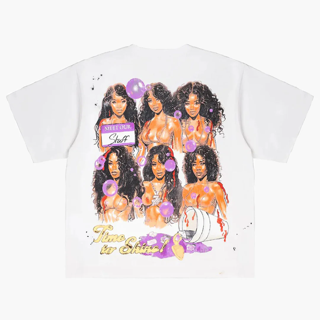 Triple Seven Wash & Go T-Shirt Cream - Image 2