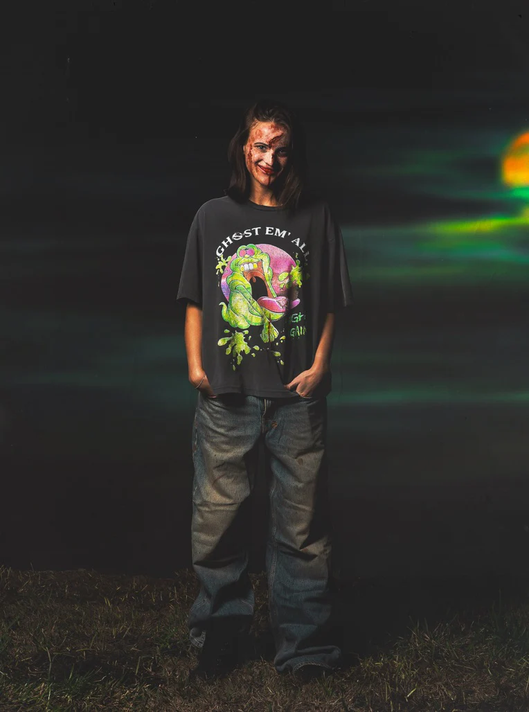 Triple Sevens Ghost Em T-Shirt Black - Image 2