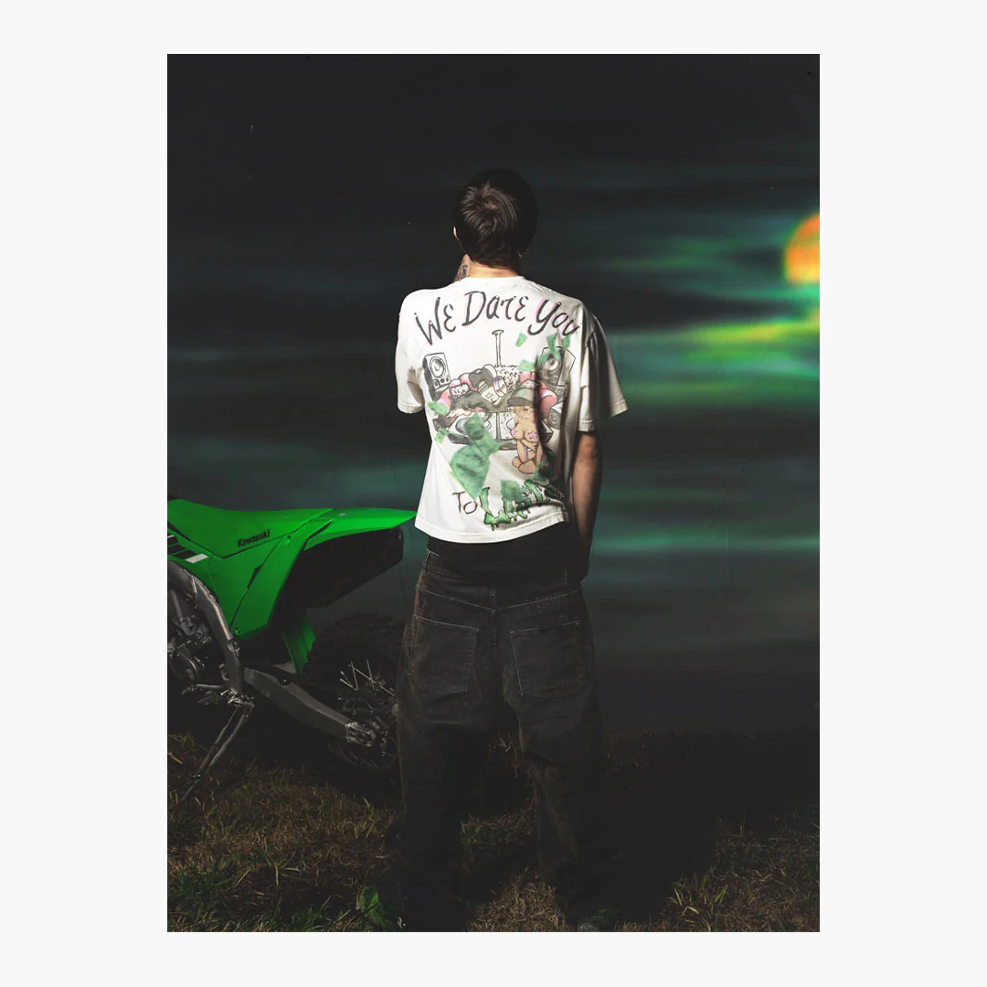 Triple Sevens Goosebumps T-Shirt White - Image 4