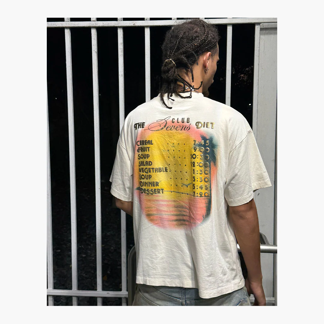 Triple Sevens Longevity T-Shirt White - Image 4