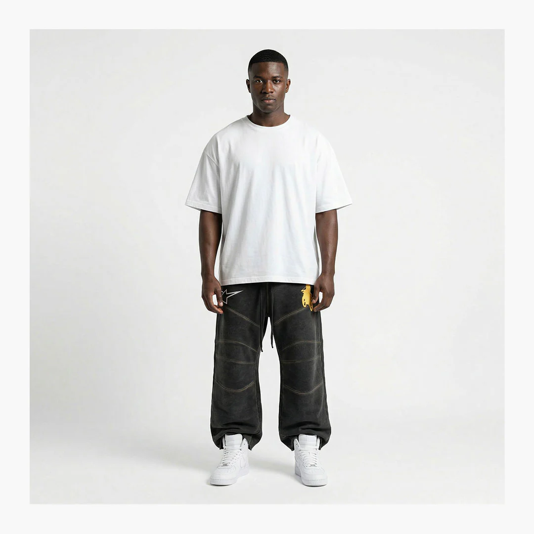 Triple Sevens Moto Complex Sweats Black - Image 2