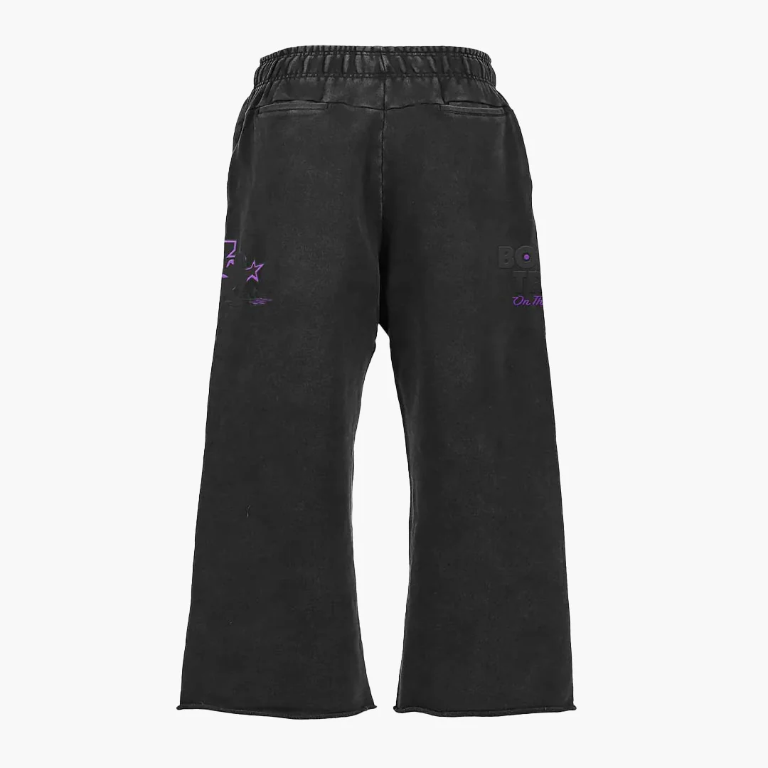 Triple Sevens Trap Logo Dual Sweatpants Black - Image 2