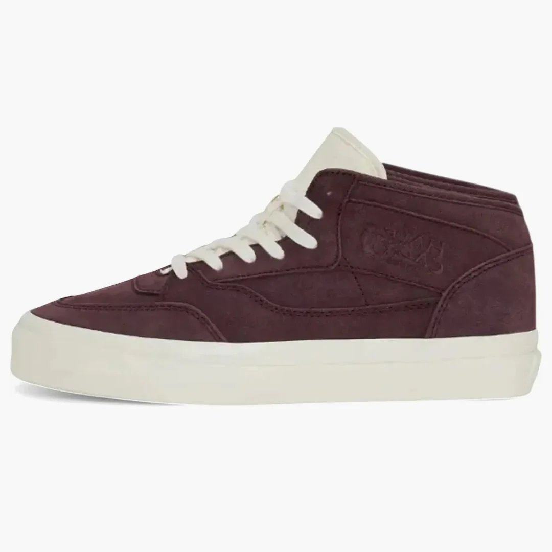 Vans Half Cab Jjjjound Burgundy White